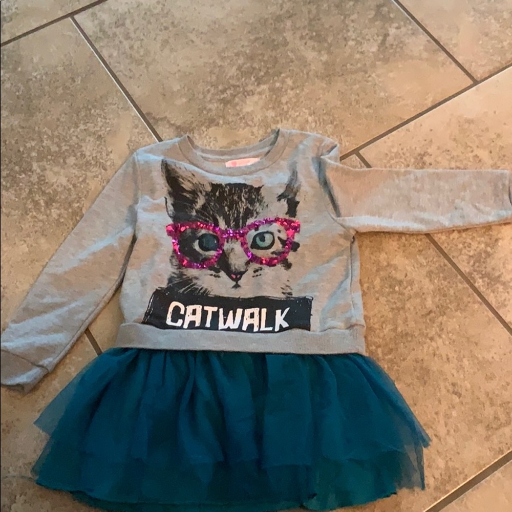 “I love Pinc” girls top size 6 #0243